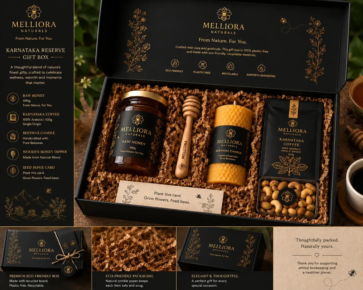 Luxury Coffee & Dry Fruits Box